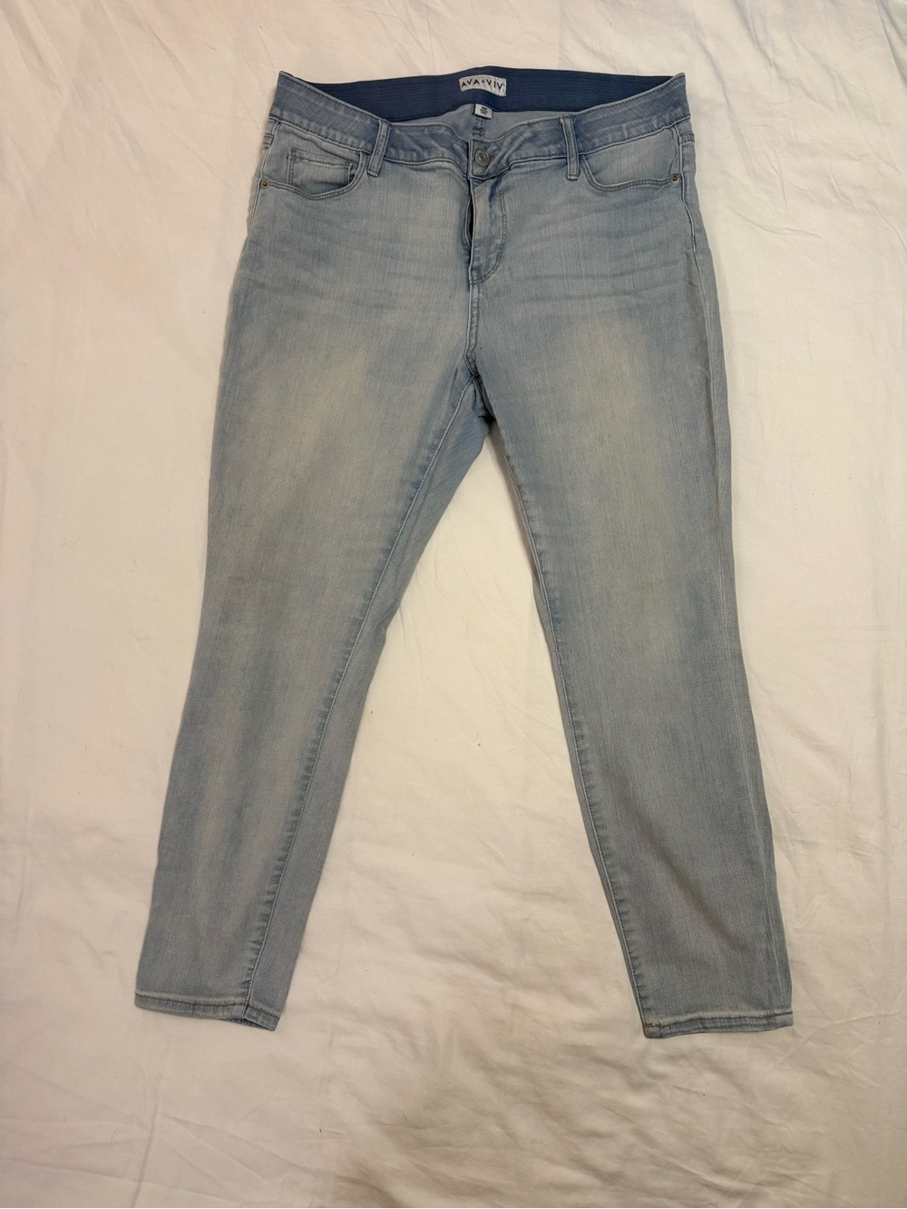 Ava & Viv Light Blue Skinny Jeans